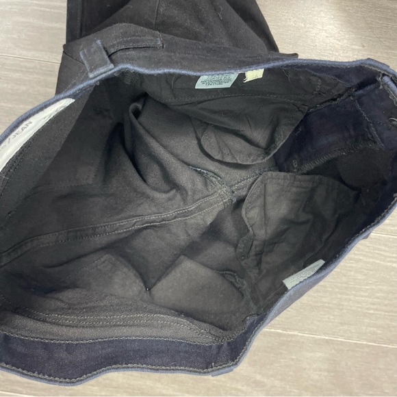 Rag & Bone Costed Skinny Moto Biker Jeans Zip Ankle Pockets Blue Black Low Rise - Picture 8 of 14